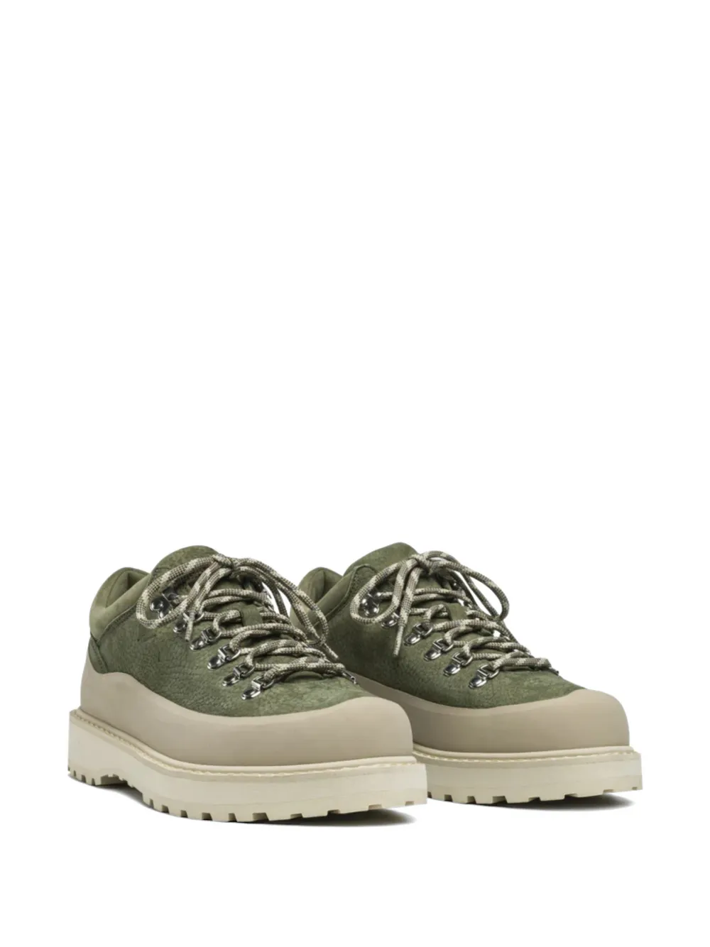 Diemme Cornaro leren sneakers Groen