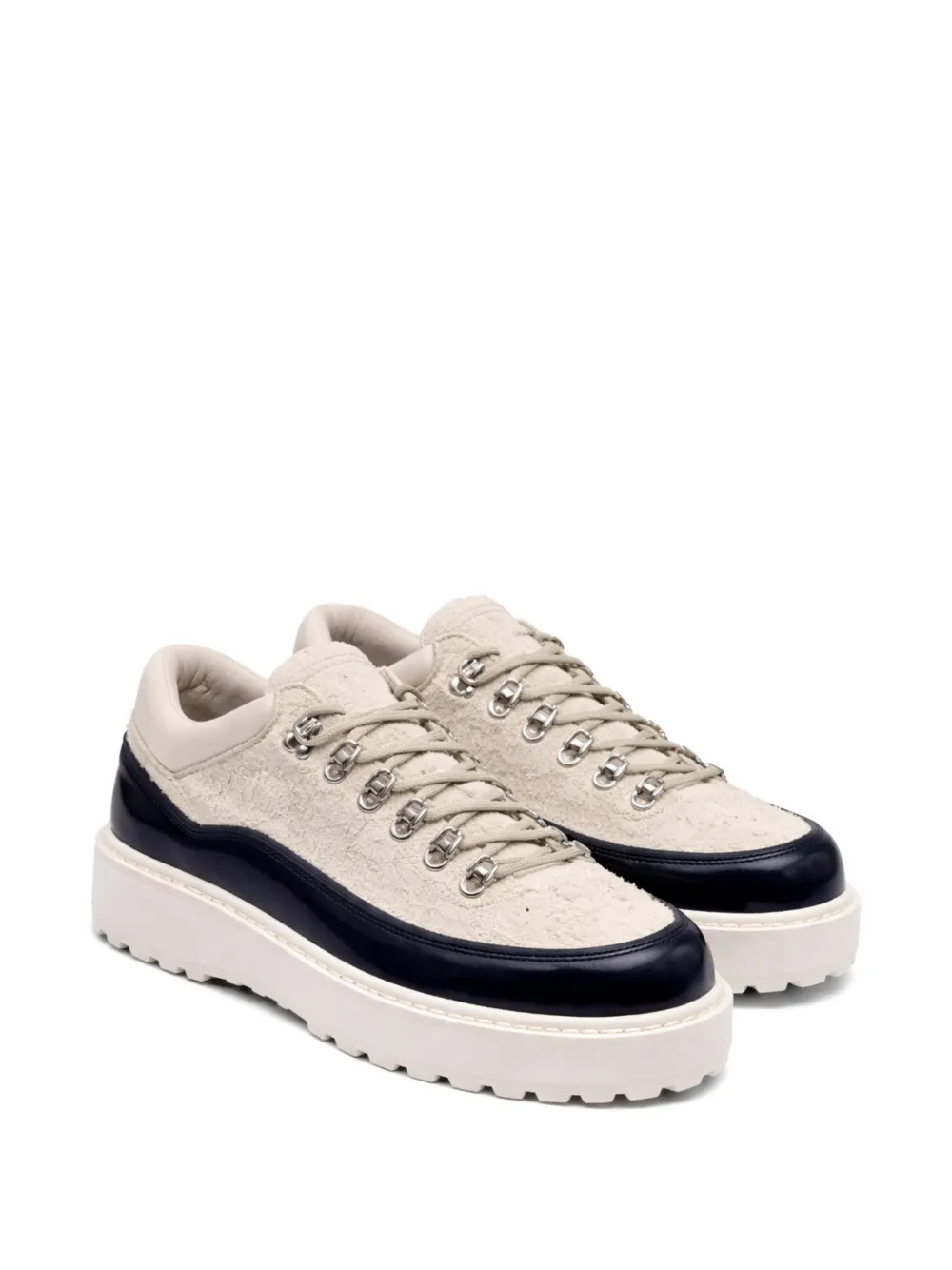 Diemme Cornaro Gomma lace-up sneakers Beige