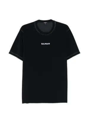 美品 BALENCIAGA ブラック Tシャツ 【12日まで】 Tape type t シャツ ミディアムフィット