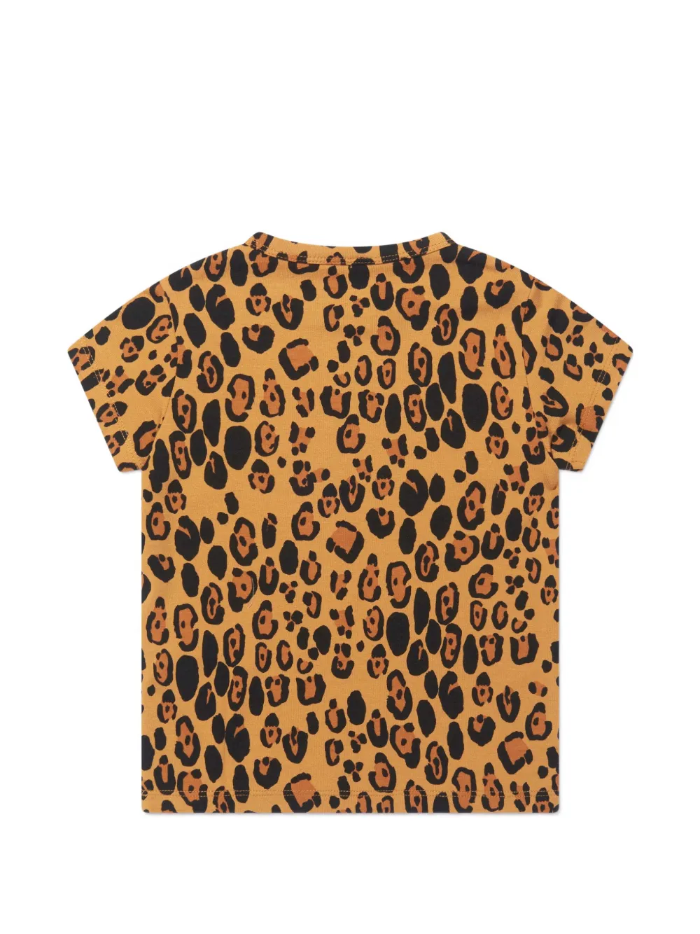  Mini Rodini Leopard-print T-shirt - Neutrals 