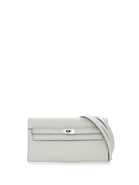 Hermès Pre-Owned 2023 Epsom Kelly To Go Wallet crossbody bag