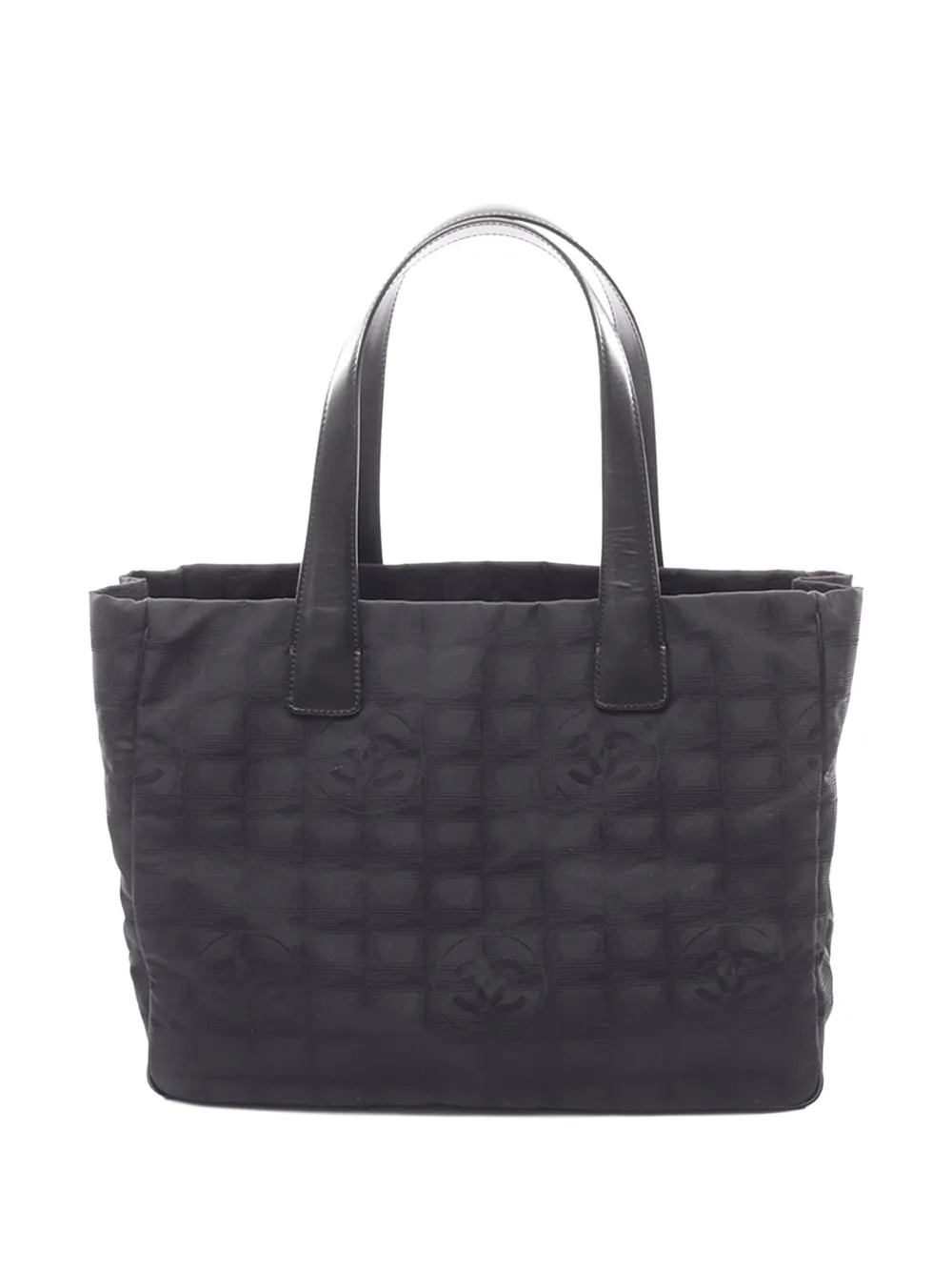 CHANEL Pre-Owned 2003-2004 New Travel Line Nylon tote bag - Nero