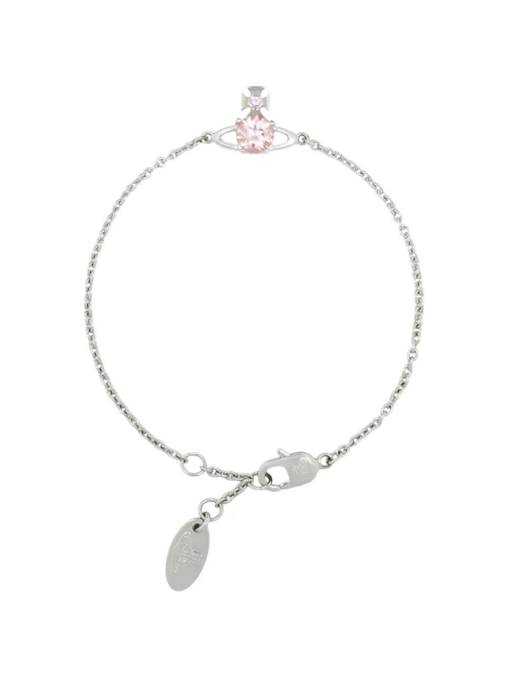Vivienne Westwood Reina orb bracelet - Argento