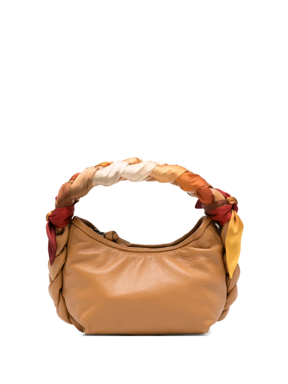 Hereu braided handle shoulder bag - Neutrals