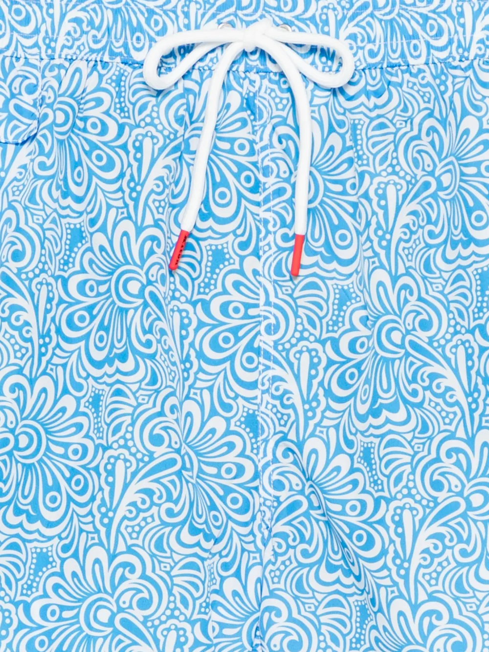  Kiton Floral Swim Shorts - Blue 