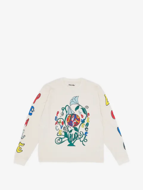 STORY mfg. Grateful long-sleeve graphic T-shirt