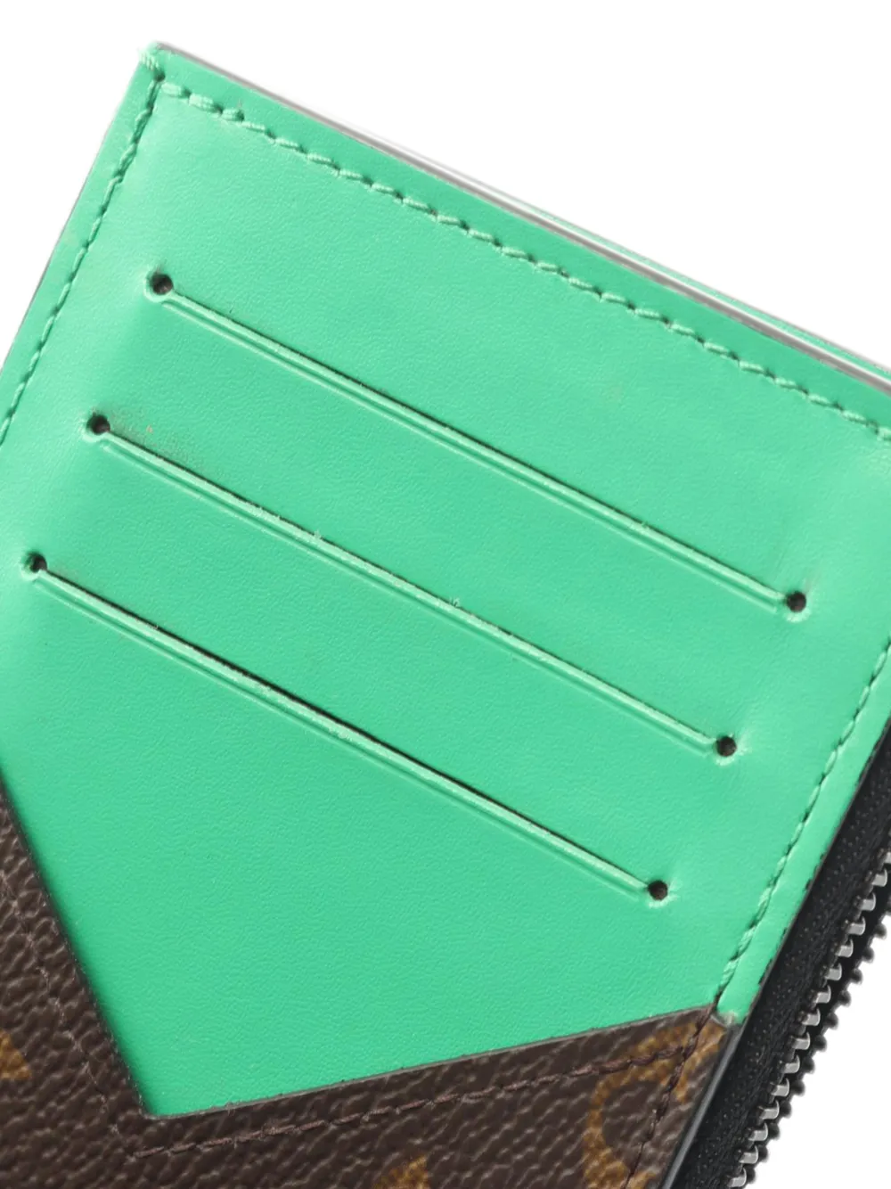 2021-2025 Monogram Macassar Card Holder Coin Pouch