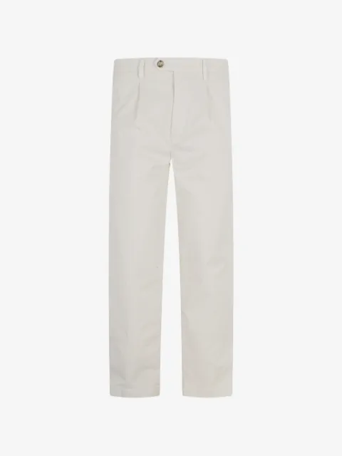 Re-Hash pantalones con pinzas en la parte delantera