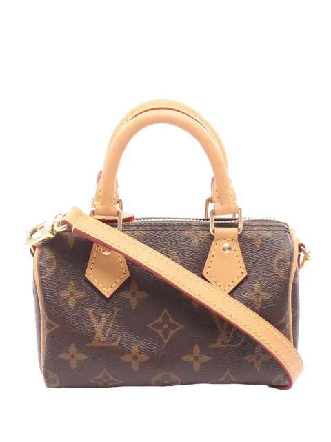 Louis Vuitton Pre-Owned 2023 Monogram Nano Speedy satchel