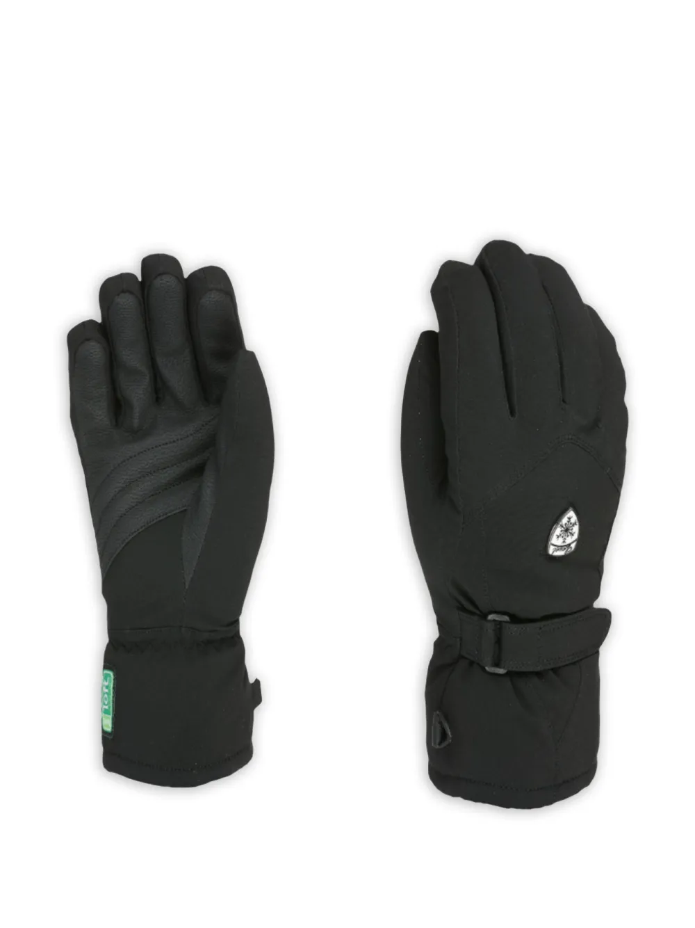 Level Buckle Gloves - Black 