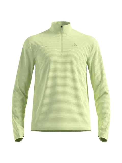 ODLO The Essentials zip textured sweatshirt