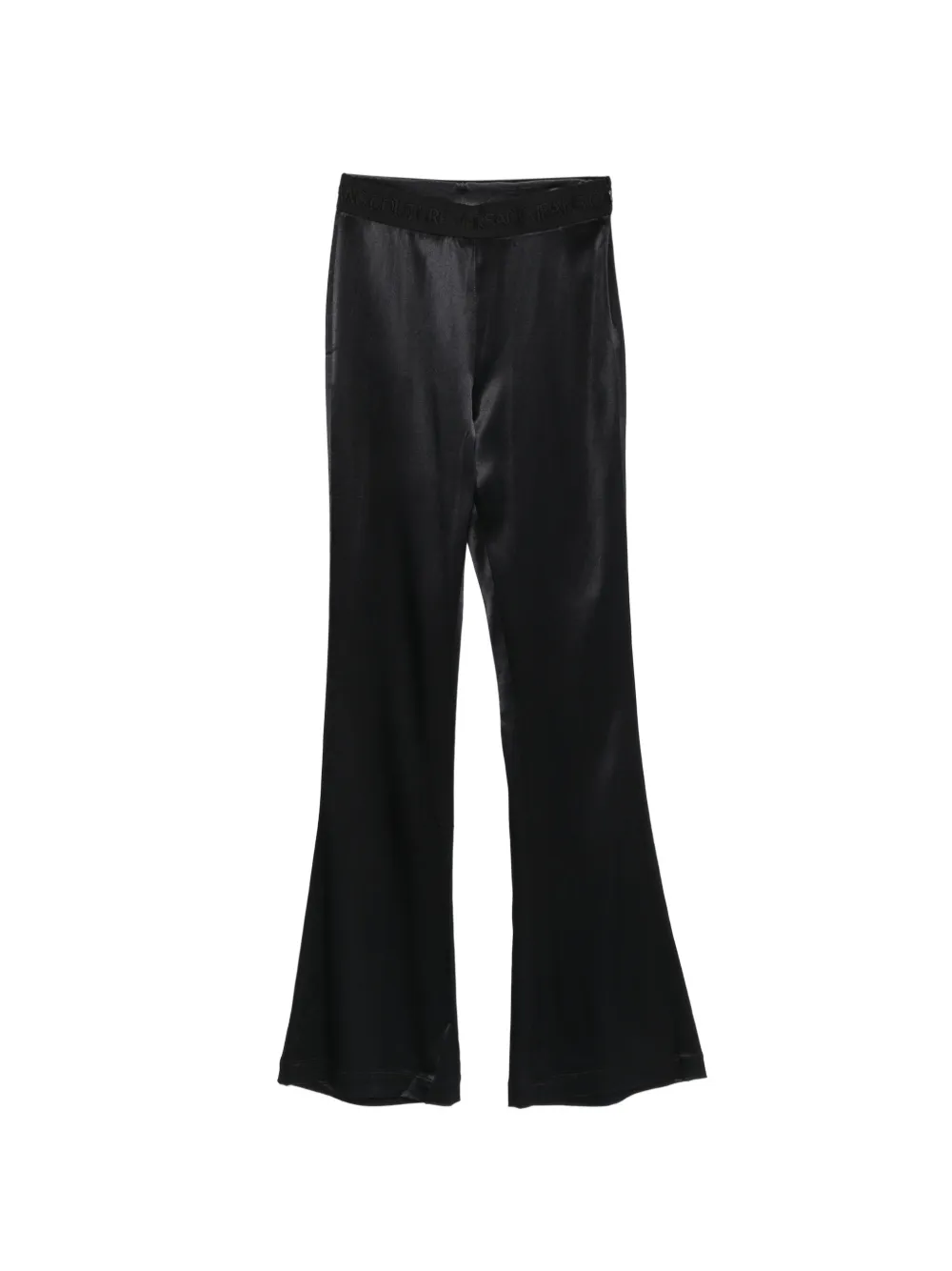 Versace Jeans Couture logo-waistband trousers - Nero