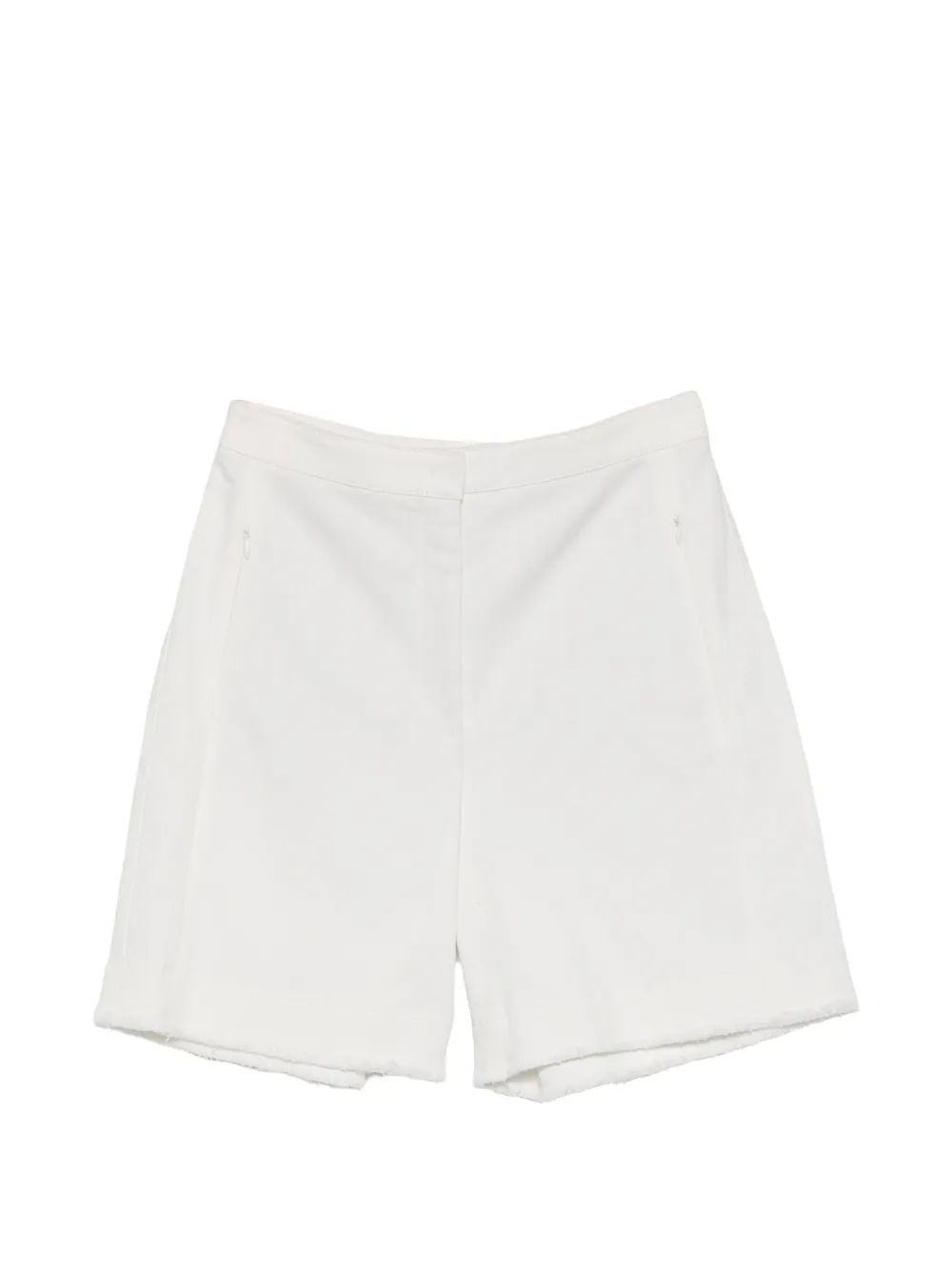 Akris Punto frayed shorts - Weiß