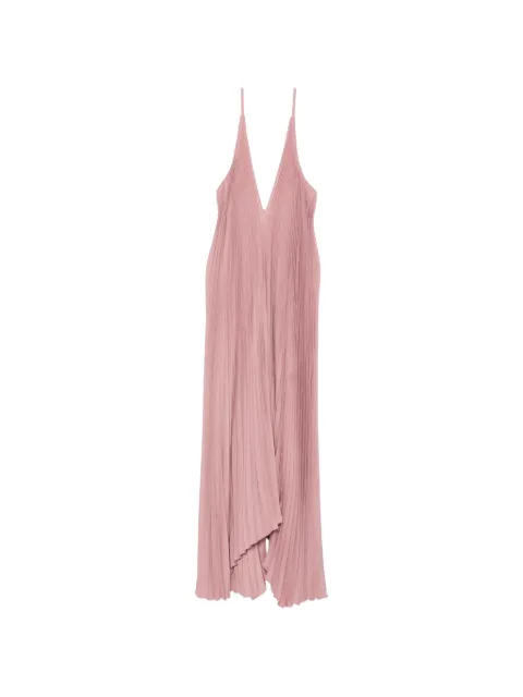 L'IDÉE The Muse pleated maxi dress