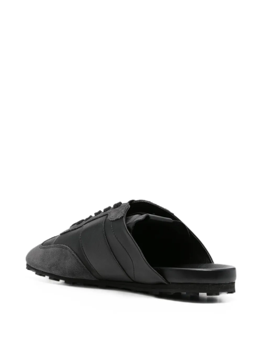 Marni Softy Socce logo-print leather sneakers Zwart