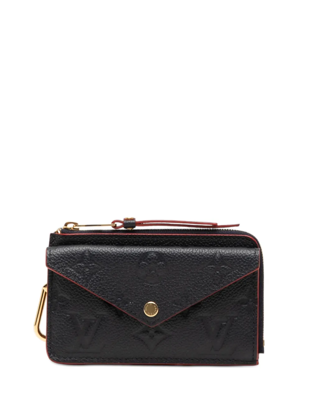 Louis Vuitton Pre-Owned 2021-2025 Monogram Empreinte Recto Verso card holder - Blu