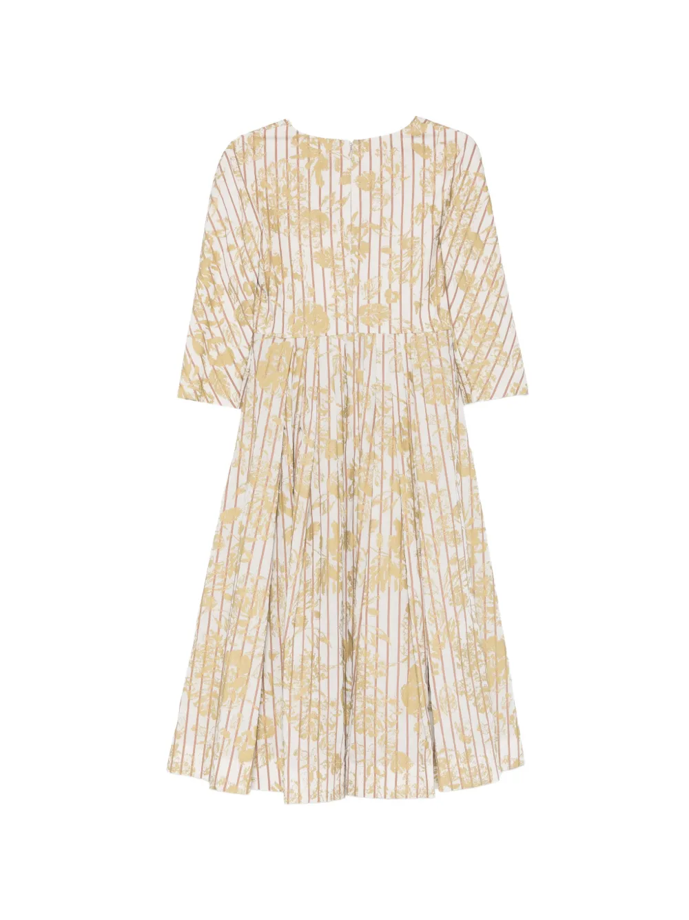Striped Floral Dress