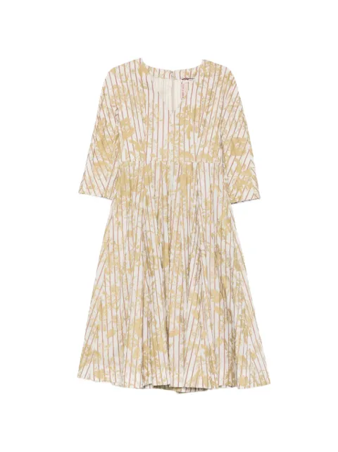 Antonio Marras striped floral dress