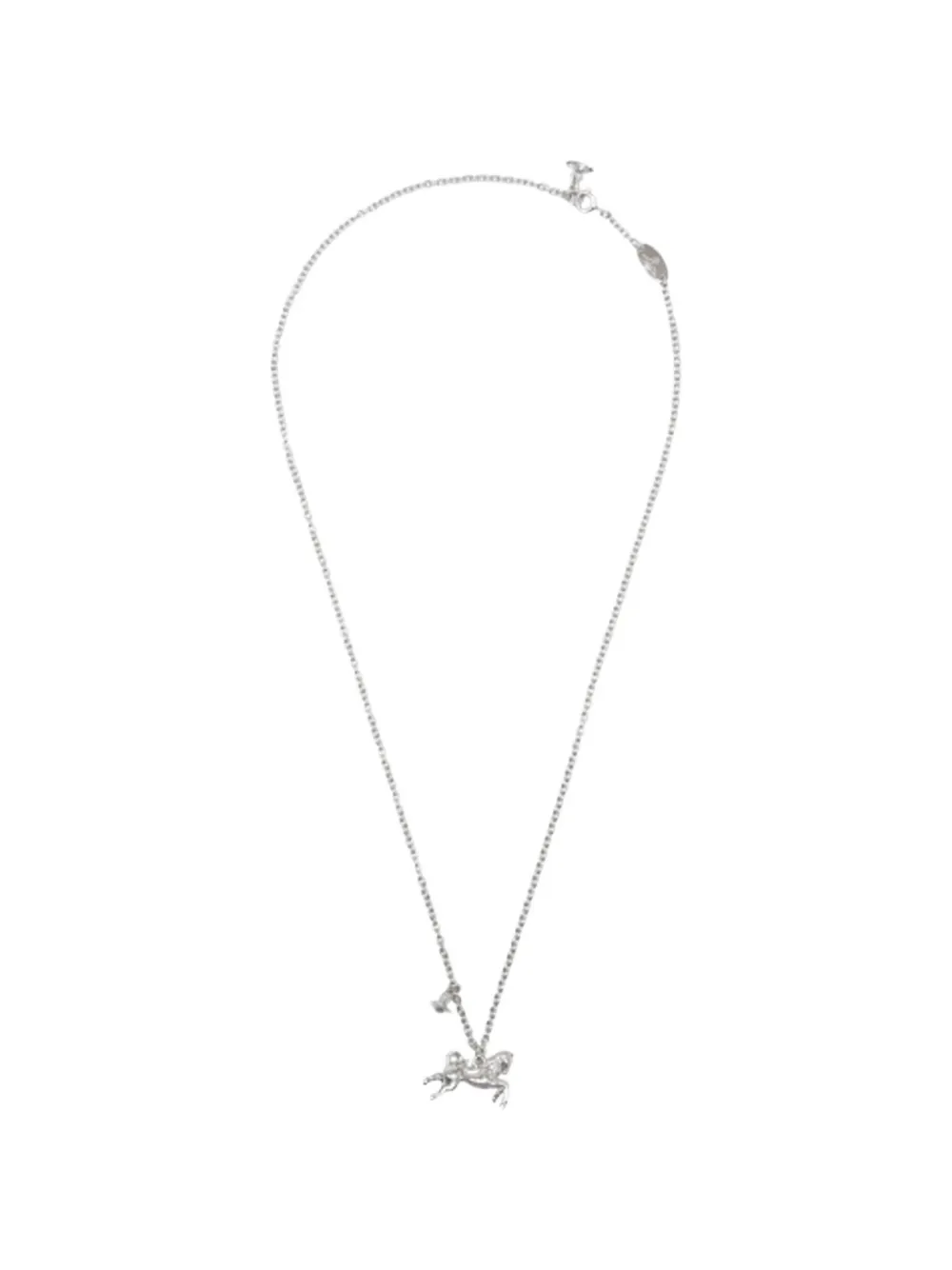 Vivienne Westwood Cheval horse necklace - Argento