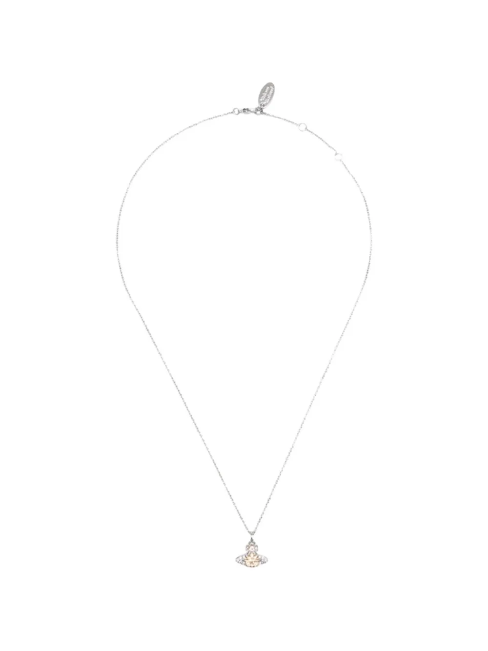Vivienne Westwood Ismene orb necklace - Argento
