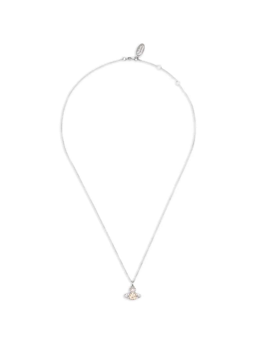 Vivienne Westwood Ismene orb necklace - Argento
