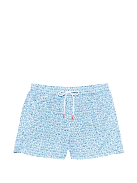 Kiton patterned swim shorts