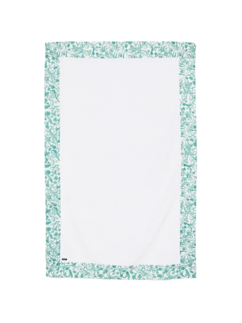 Kiton toalla de playa con borde floral