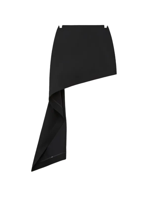 Loewe Skirt in Wool in Black