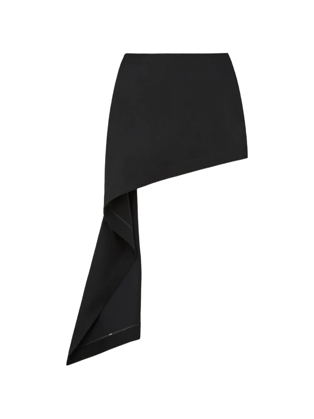 LOEWE Gedrapeerde mini-rok Zwart