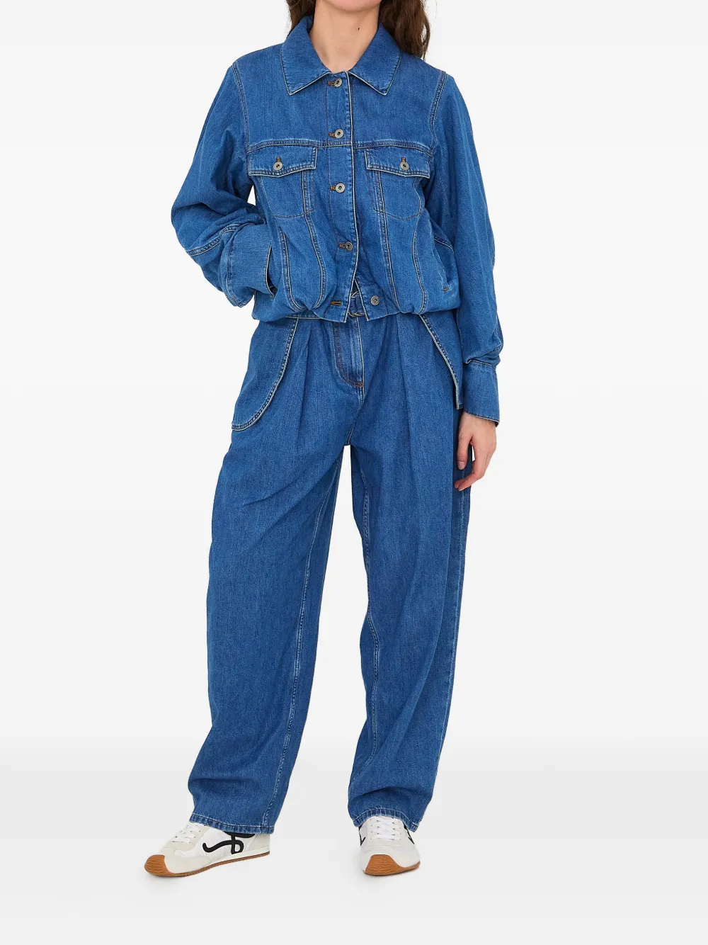  Loewe Chaqueta Con Anagrama - Azul 