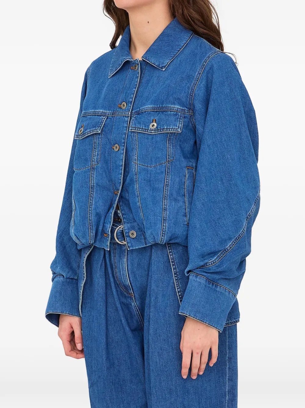  Loewe Chaqueta Con Anagrama - Azul 
