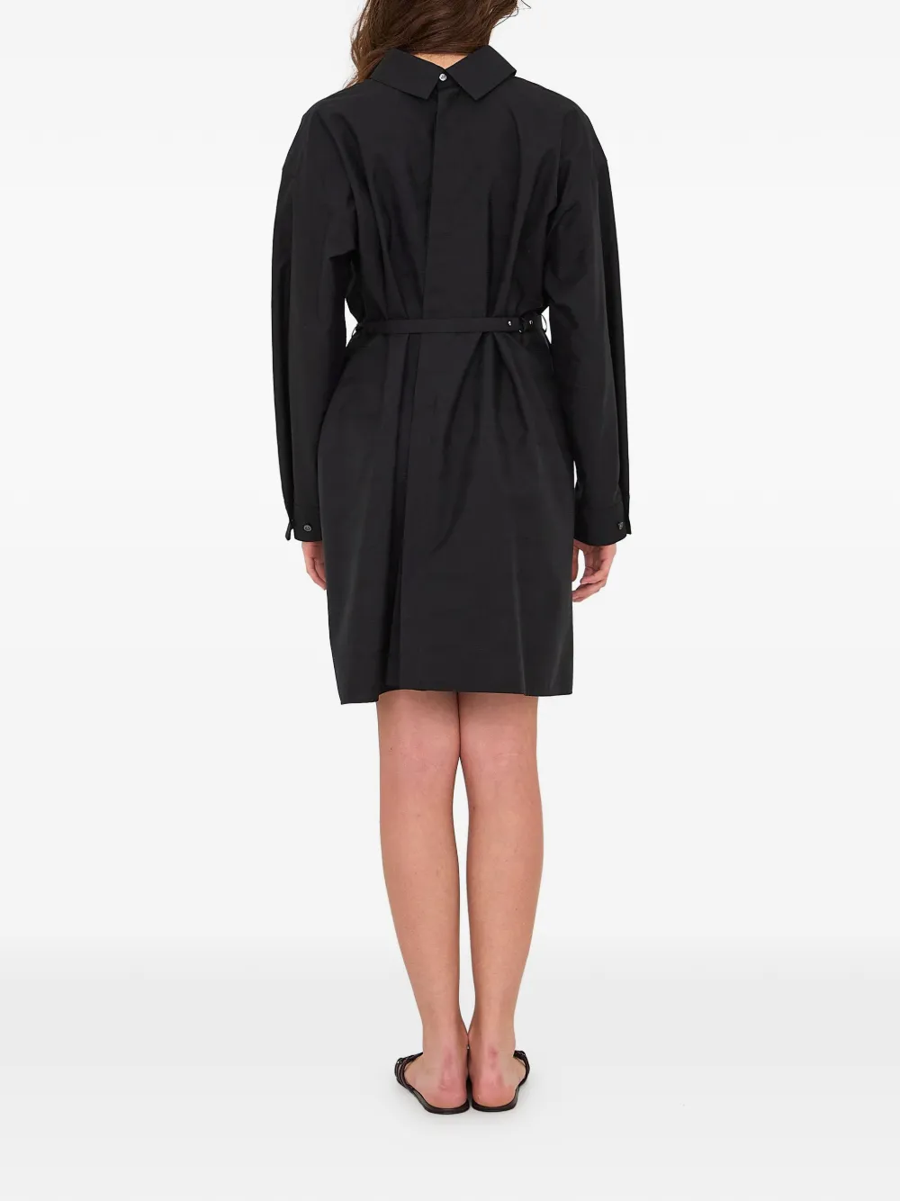 LOEWE Mini-jurk met ceintuur Zwart