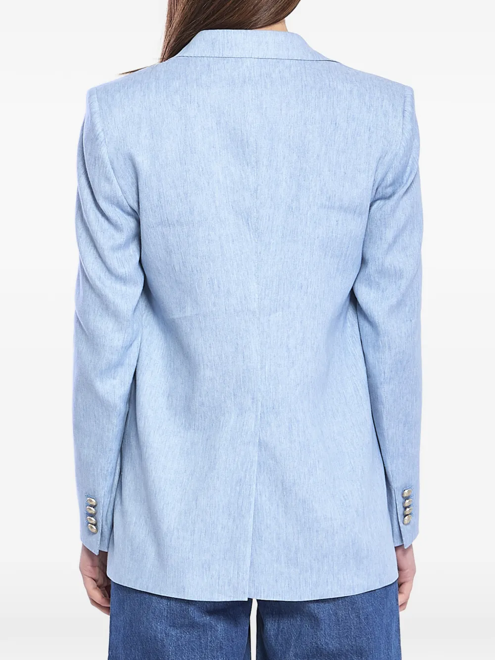 Tagliatore Blazer met enkele rij knopen Blauw