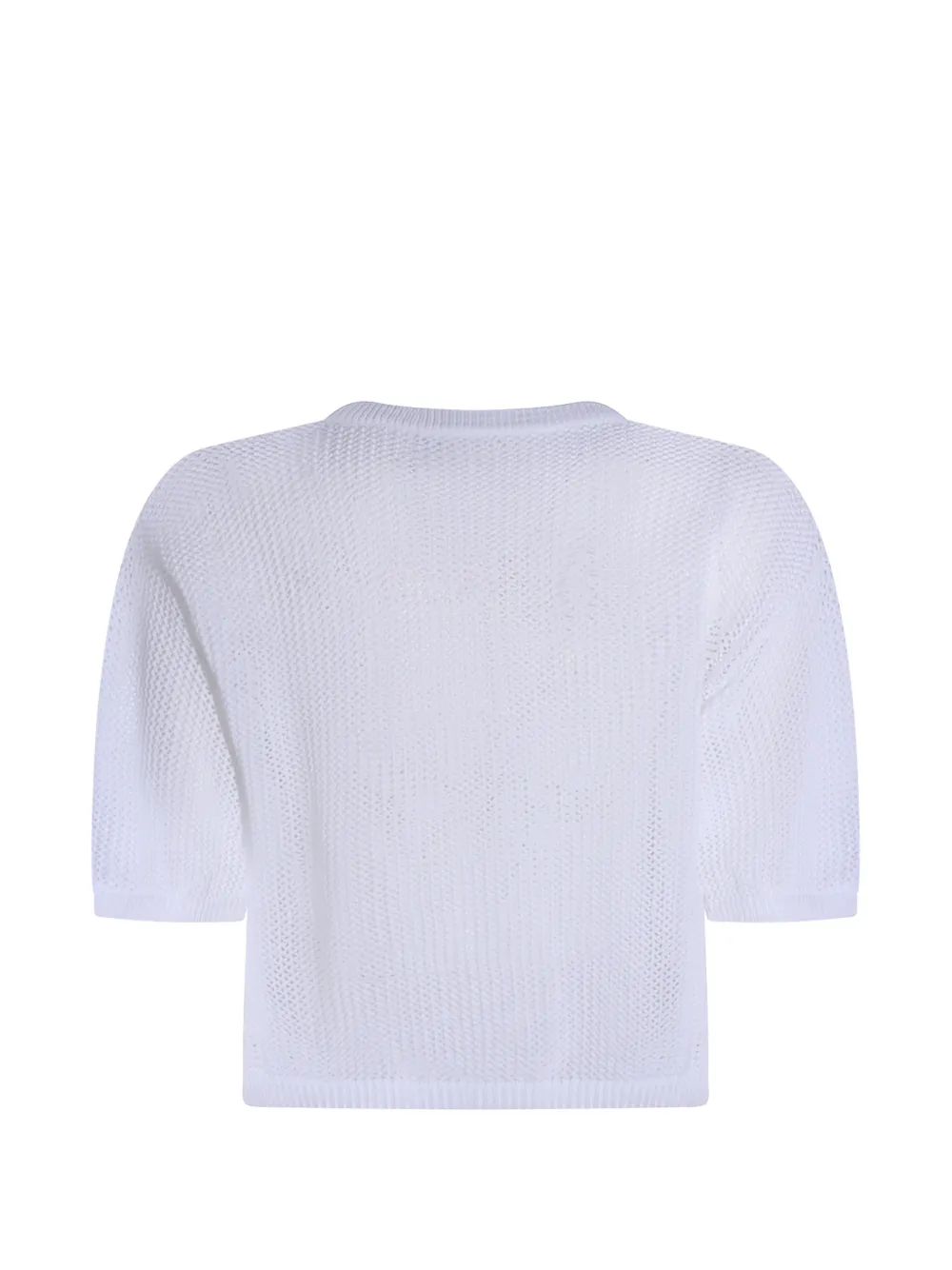  Antonelli Pointelle-knit T-shirt - White 