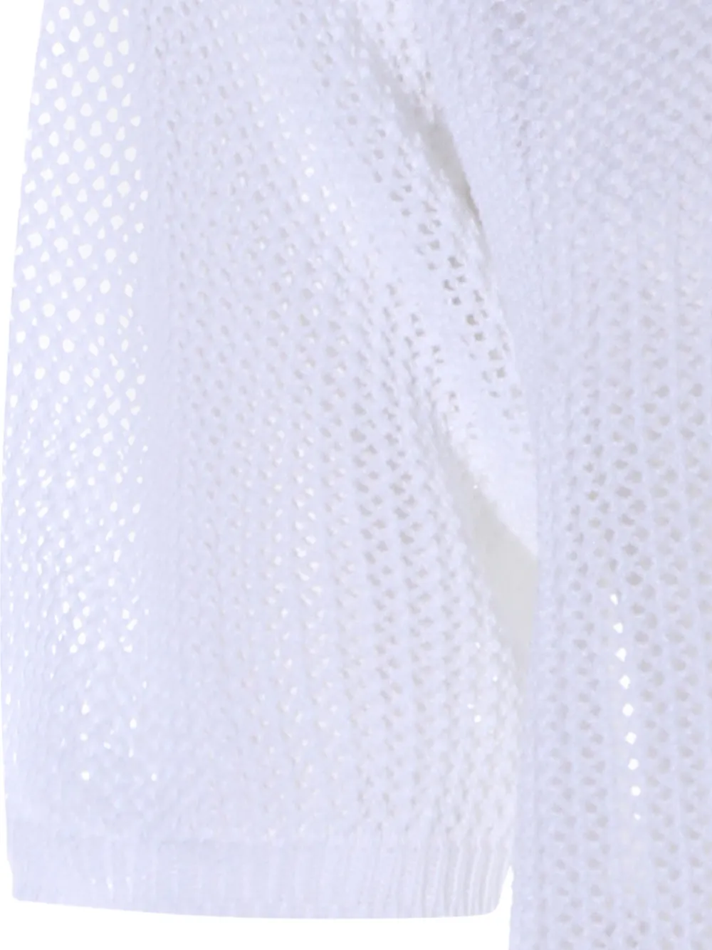  Antonelli Pointelle-knit T-shirt - White 