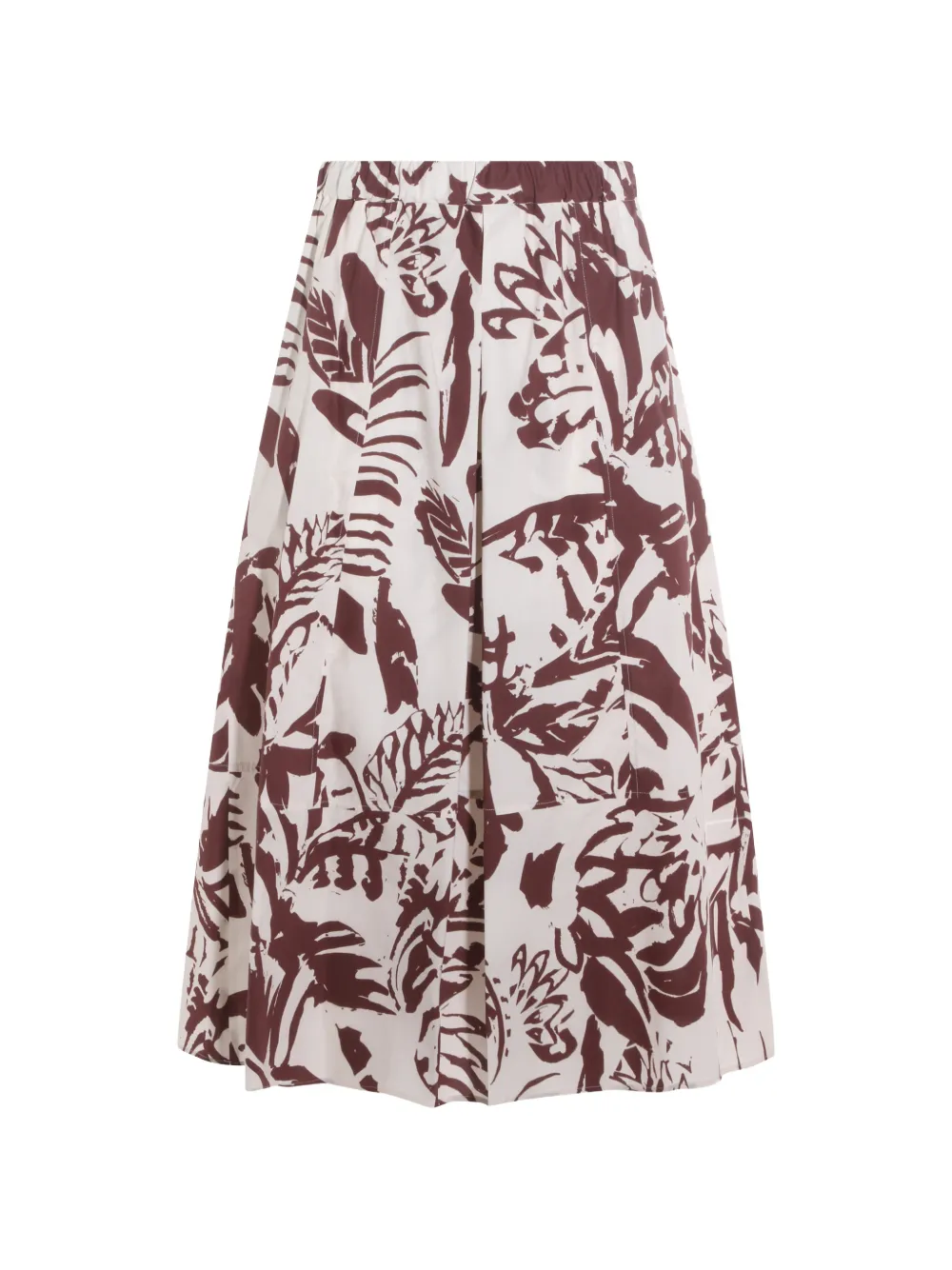 Antonelli floral-print skirt - Marrone