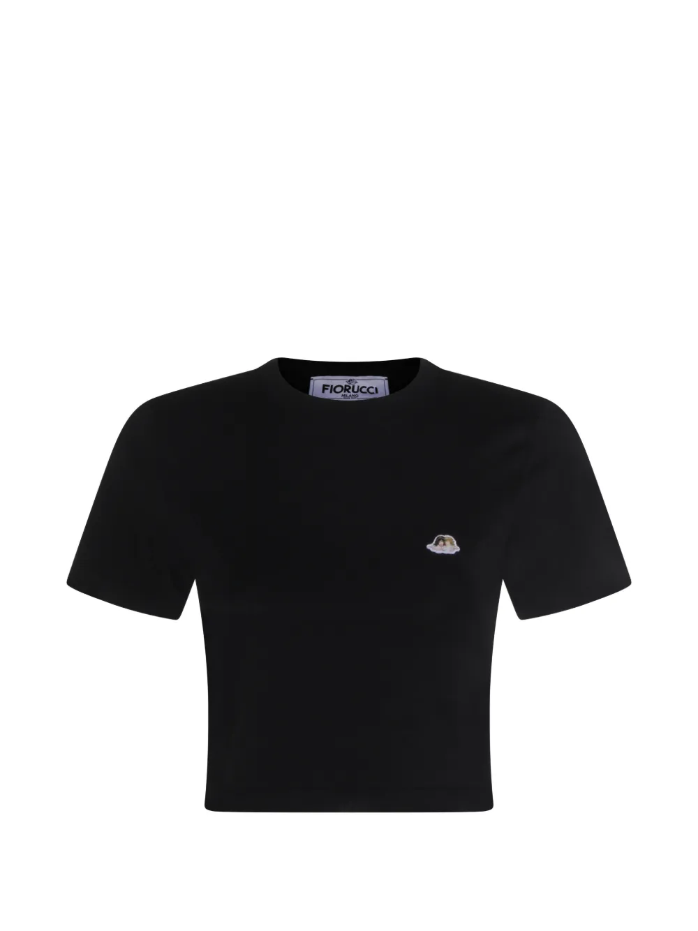 Fiorucci Angels-patch T-shirt - Nero
