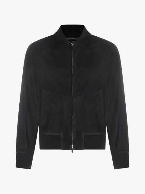 Salvatore Santoro Wildlederjacke mit Reißverschluss