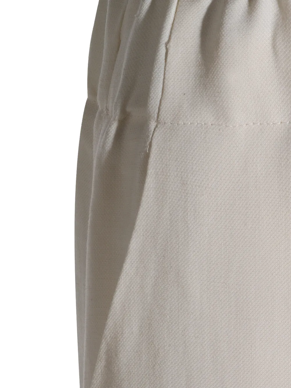  Antonelli Elasticated Frayed Trousers - Neutrals 