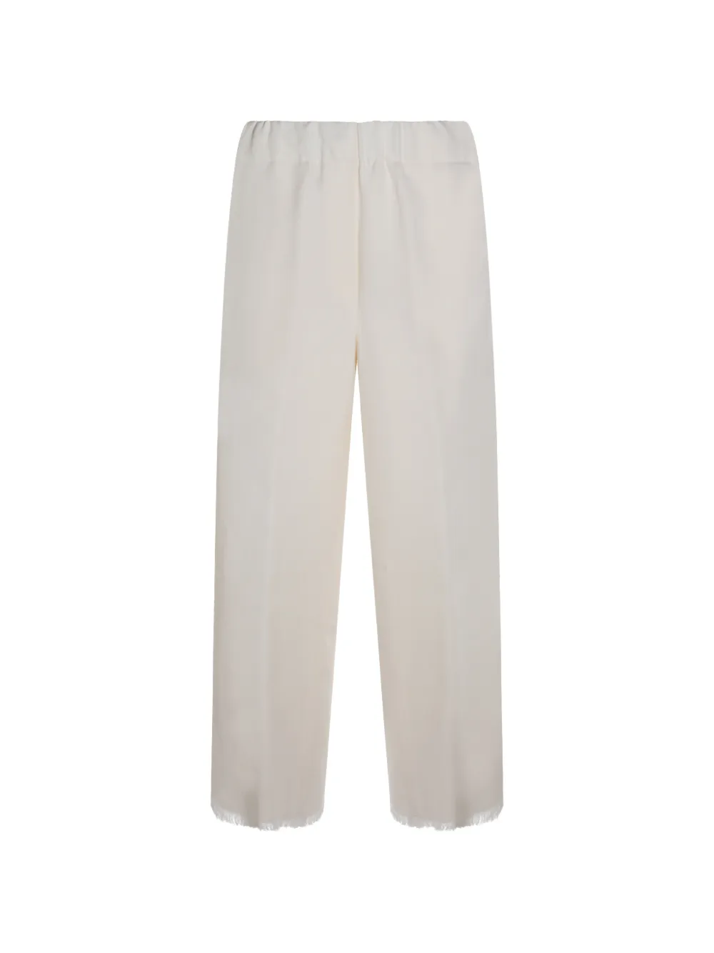 Antonelli elasticated frayed trousers - Toni neutri