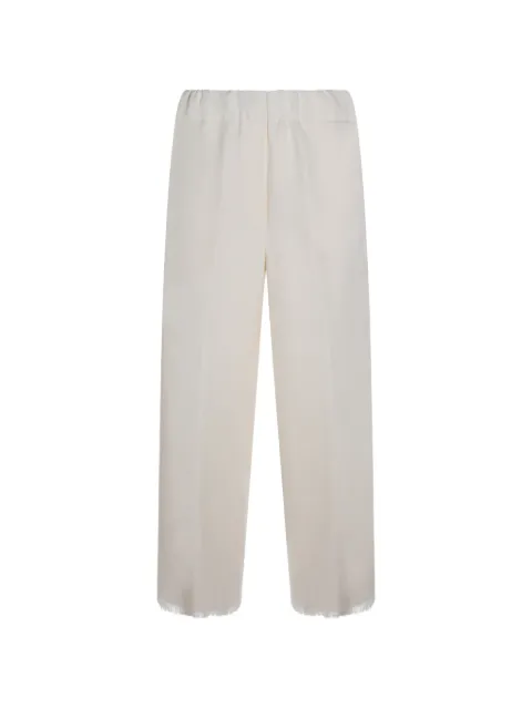 Antonelli pantalones deshilachados con pretina elástica 