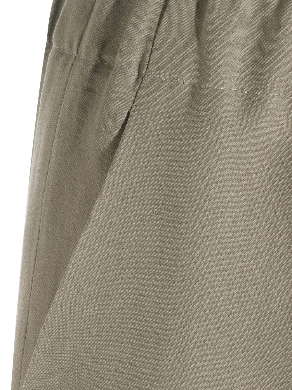  Antonelli Elasticated Frayed Trousers - Green 