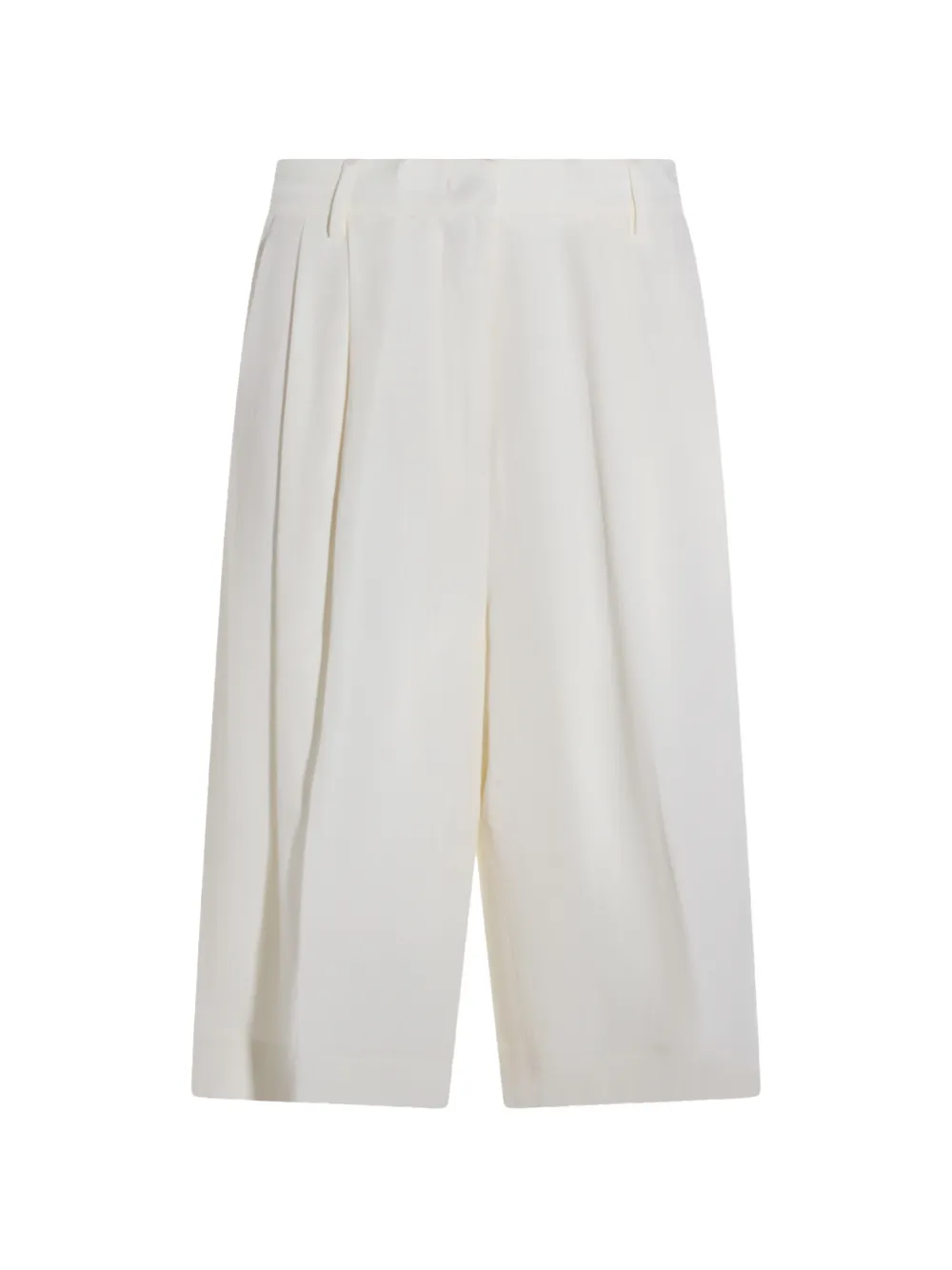 Fabiana Filippi pleated knee-length shorts - Toni neutri