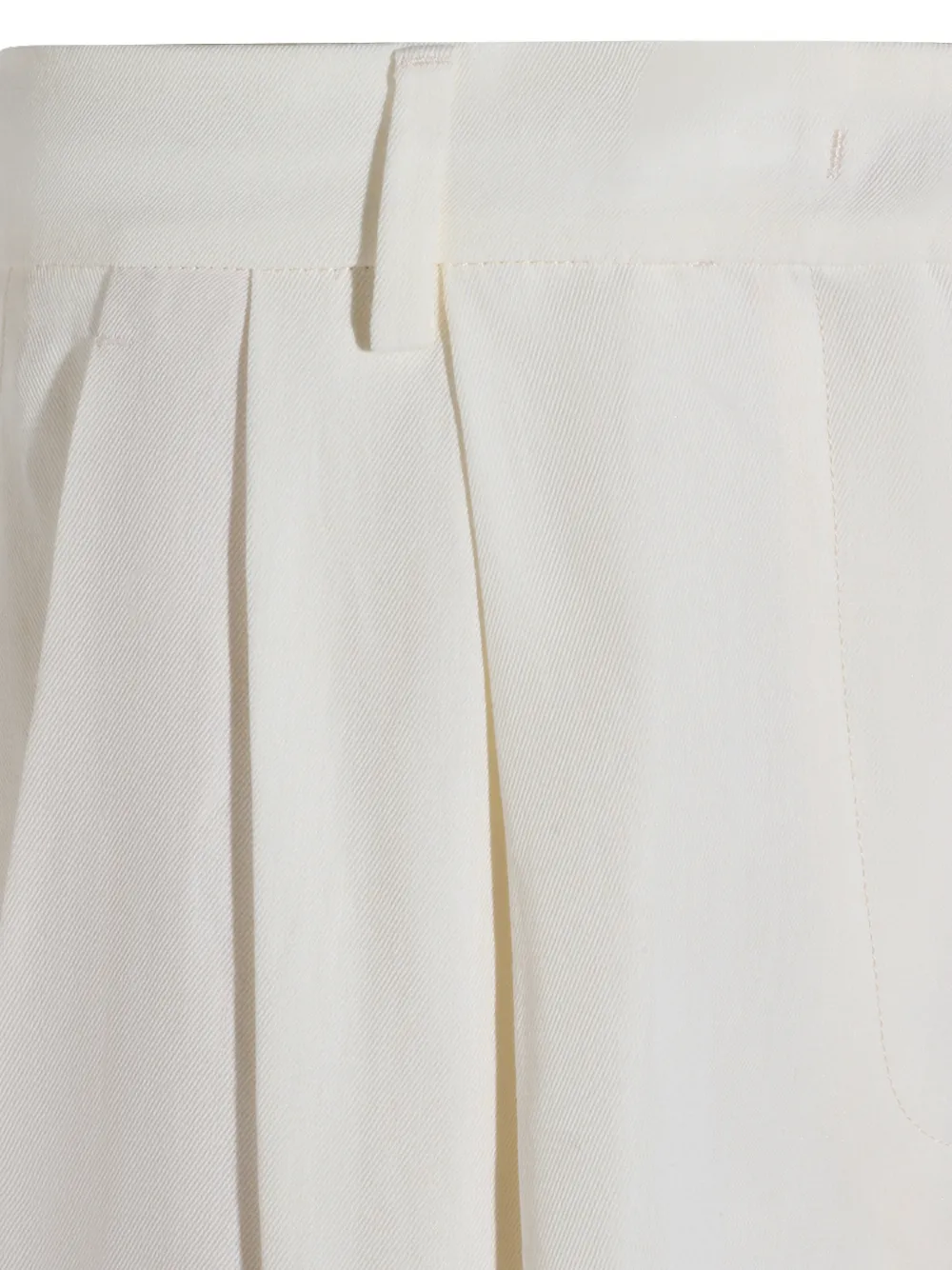 Fabiana Filippi Geplooide shorts Beige