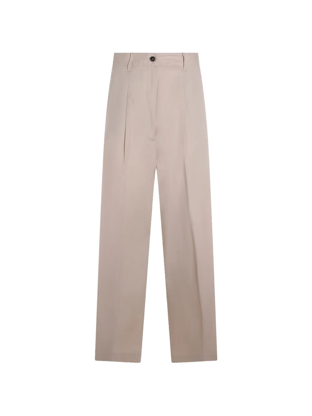 Nine In The Morning button pleated jeans - Toni neutri