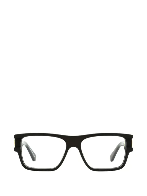 Off-White Eyewear 086 logo plaque glasses