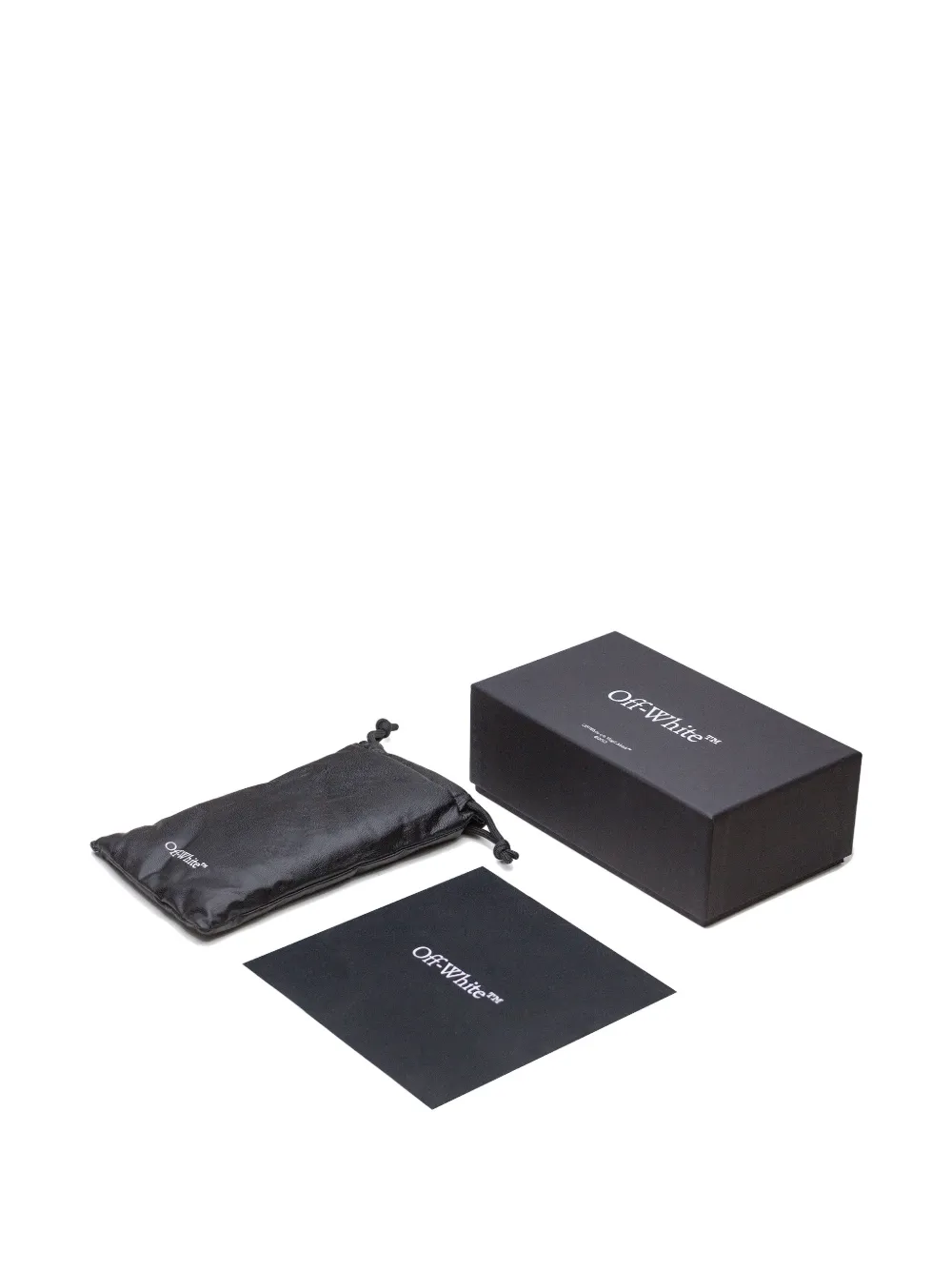  Off-white Eyewear 07x Logo Glasses - Black 