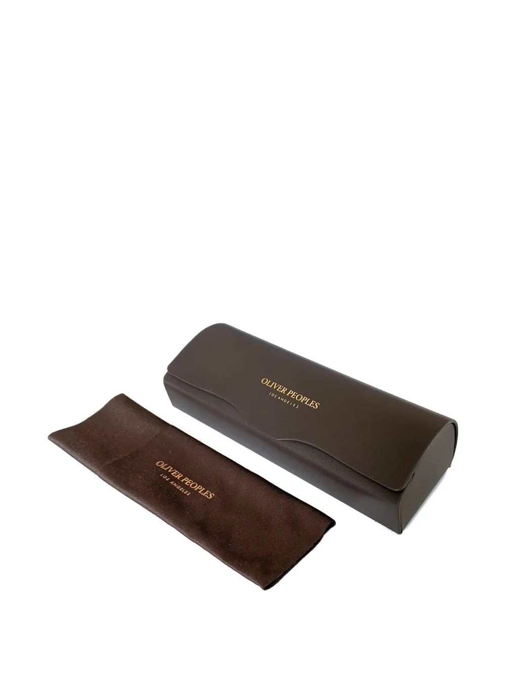 Oliver Peoples 5332 Ryce bril met rechthoekig montuur Beige