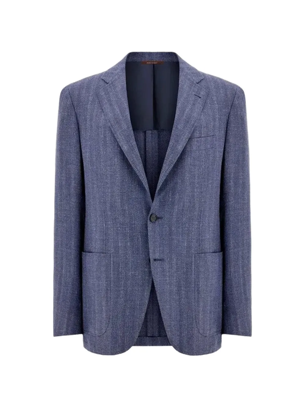 Canali single-breasted blazer - Blu