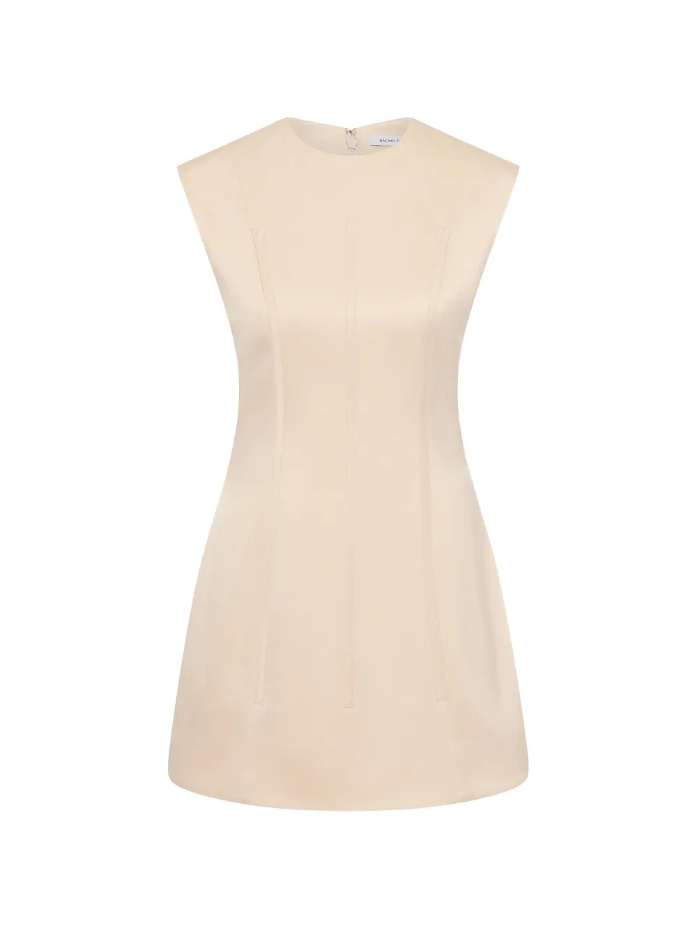 Rachel Gilbert Hallie satin mini dress - Toni neutri